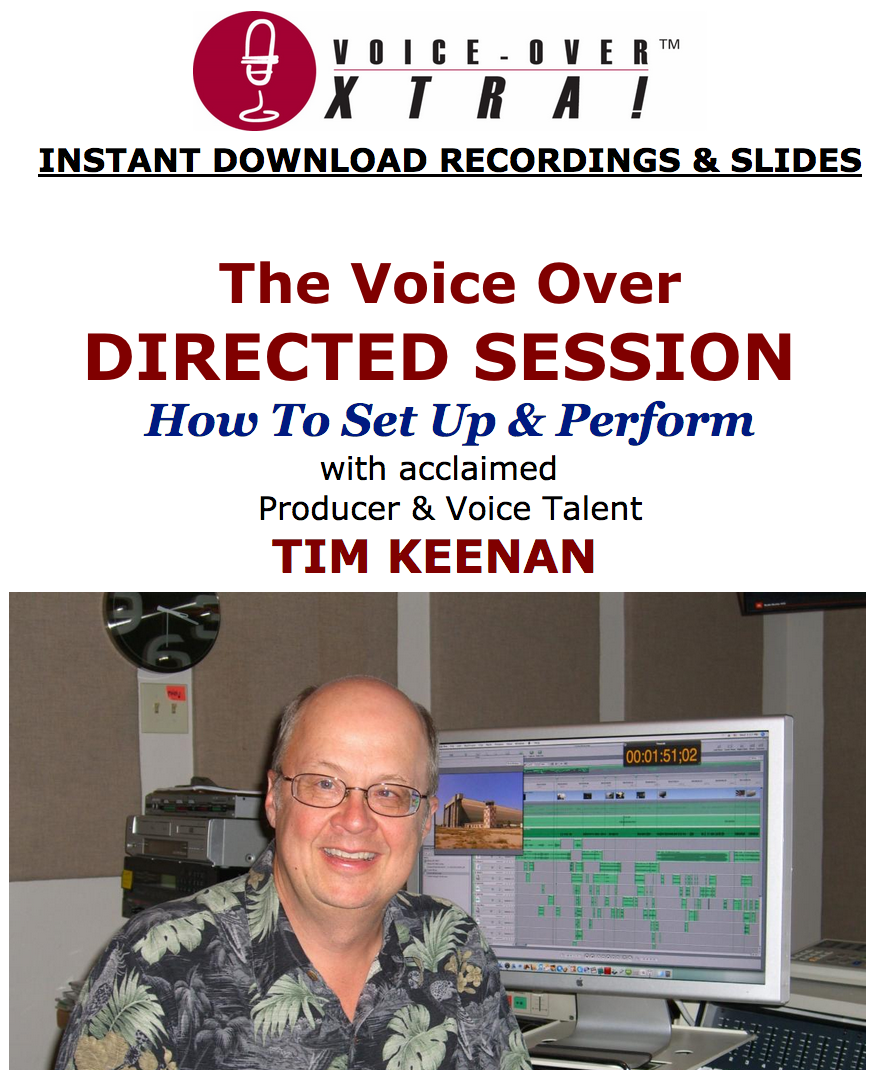 tjkeenan's tweet photo. In the Spring I hosted a VIDEO WEBINAR at @VoiceOverXtra on how you can have an effective "Directed Session."

PLUS we talked about WHY getting directed is important to YOUR VO biz. 

It is still available!

Get your download right here: https://t.co/Hq3MruCAQy

#VO #voiceacting https://t.co/AIEI48GyT2