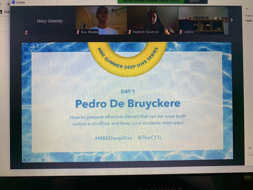 MaryGeasey's tweet image. Kicking off my Monday with #MBEDeepDive So excited to learn and grow this week 💪