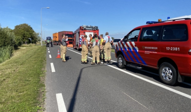 Fietser overleden bij ongeval op de Westvoorneweg -..