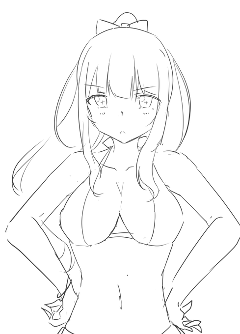 ちょっと描いてみたけど
眠いのでおわり 