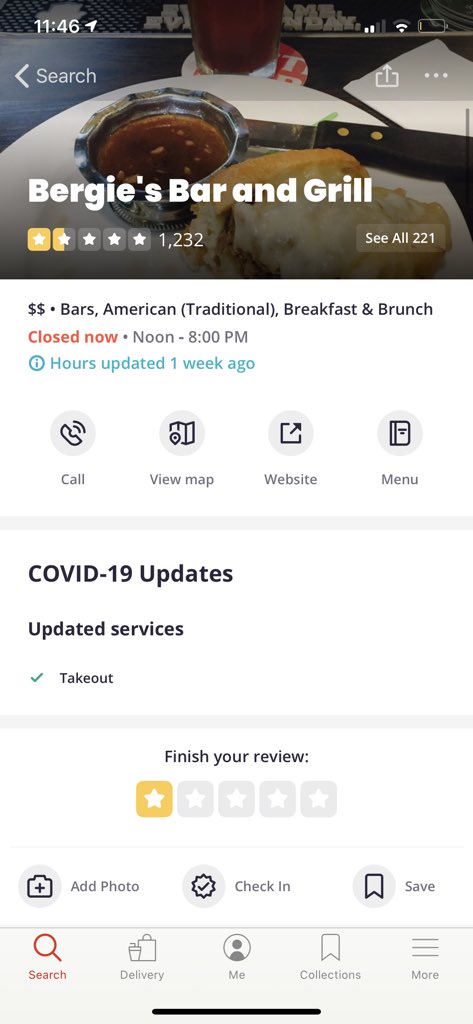 babie_bunni's tweet photo. imagine being a racist business owner and not wanting to support other small and local businesses. the two people harrassing the street vendor called him “ghetto” while they were also publicly intoxicated. they own Bergies Bar and Grill in SCV so if yall wanna leave a review https://t.co/qtU0WgR6Dk