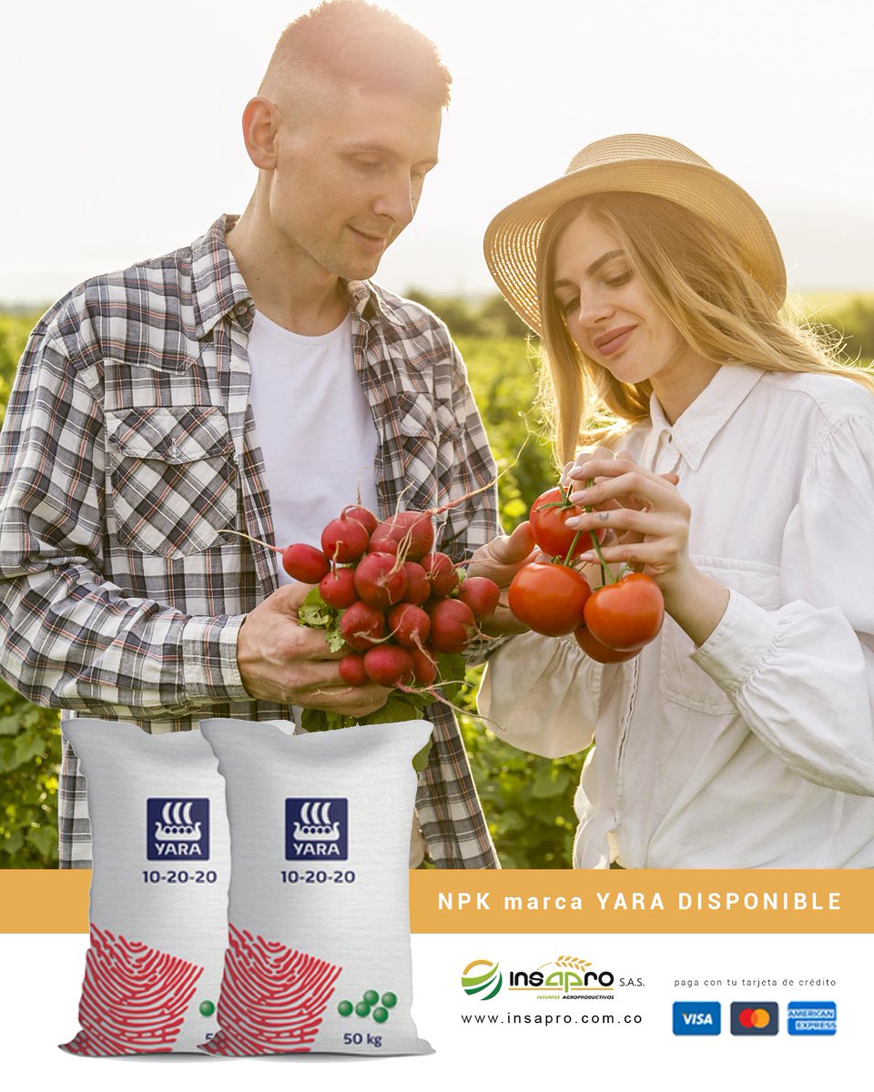Insapro_sas's tweet photo. 👉Tenemos NPK marca #Yara, producidos en Cartagena, resultado de la experiencia y el conocimiento de más 50 años.
¡Pídelo a nuestro whatsapp 3045529119📲!
.
#NPK #Siembra #Cultivo #Cosecha #NutricionVegetal #Campo #Agricultura #Nutricampo #Insapro #Costa #Caribe #Atlantico https://t.co/nJRXTco11g