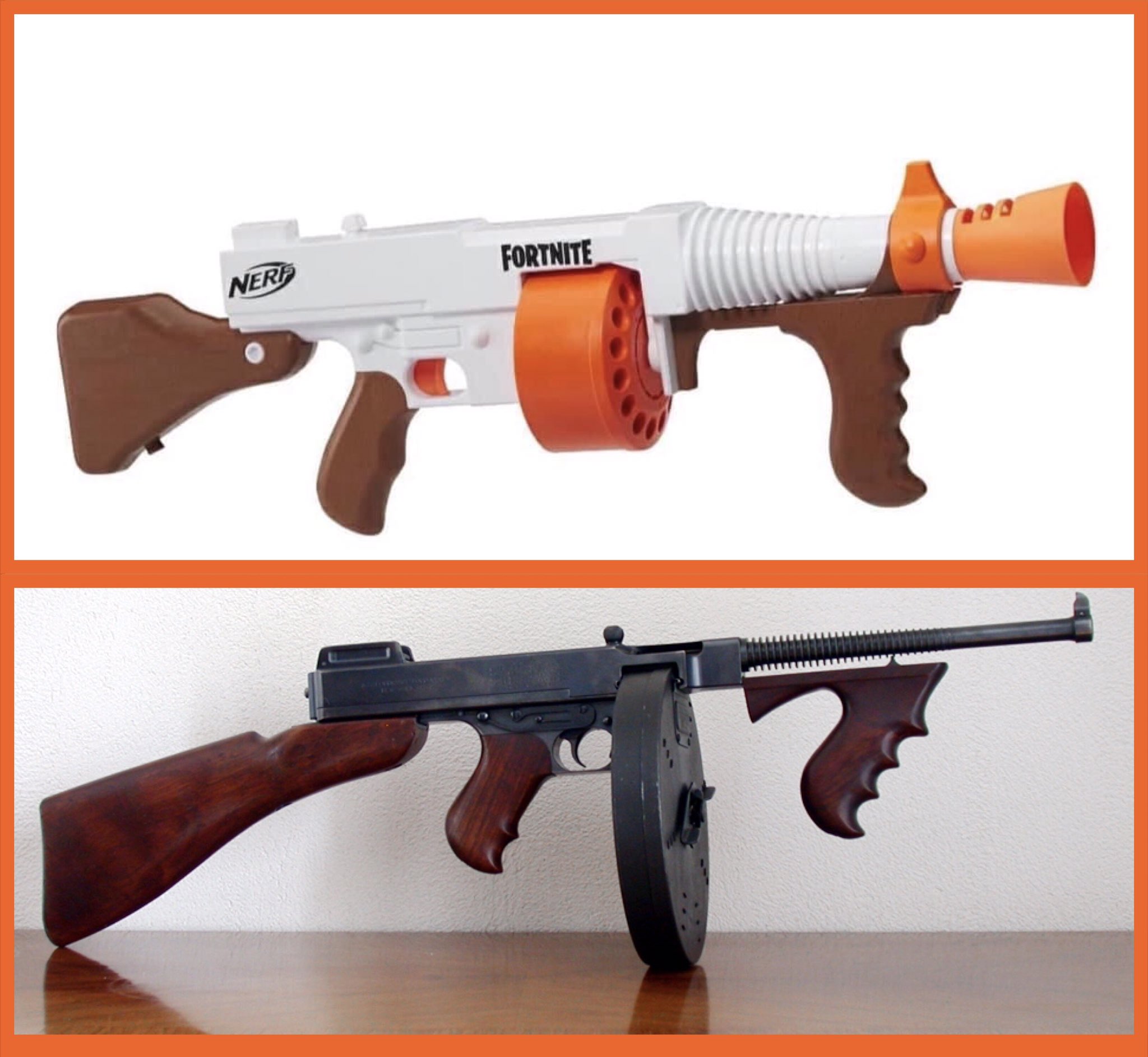 nerf fortnite thompson