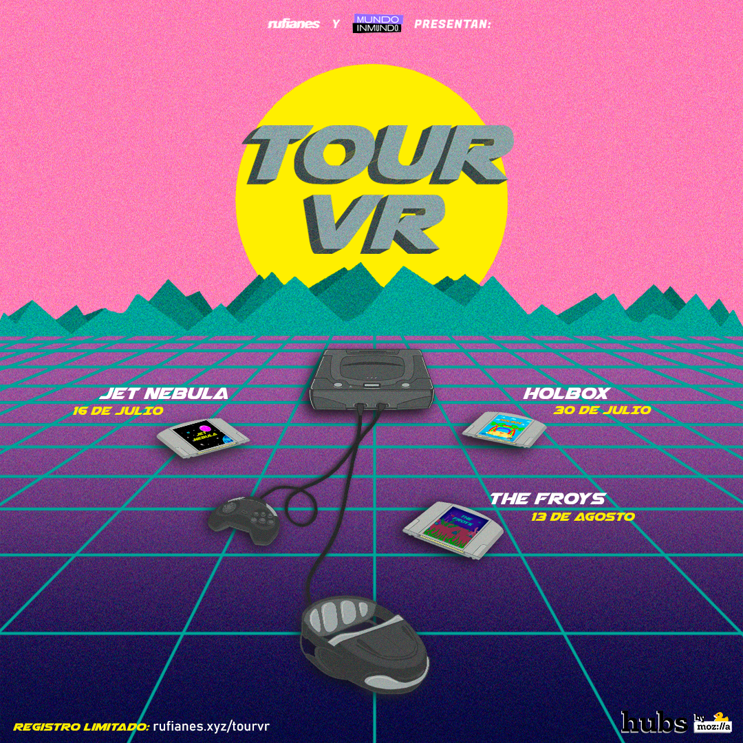 indierocks's tweet photo. .@Jetnebulaband, @thefroysmx y @HolboxOficial serán parte de la serie de conciertos #TourVR. Aquí todos los detalles: https://t.co/UsJ6emXDs8 🤖 https://t.co/hva8vu9CIi