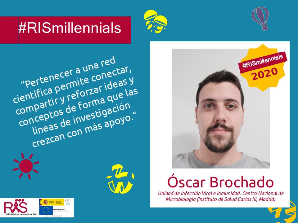 riscomunica's tweet photo. #SomosRIS
¡Feliz lunes a tod@s! Hoy os presentamos a nuestra investigador #RISmillennials de la semana: Óscar Brochado de la Unidad de Infección Viral del CNM en el @SaludISCIII de Madrid.
Si quieres saber a qué se dedica. ¡Mira nuestro blog! 👇
https://t.co/7VGoXWew29 https://t.co/U31Pb34KLp