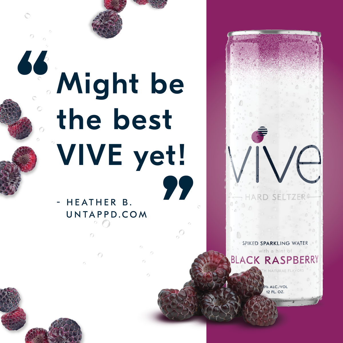 viveseltzer's tweet photo. Can't argue with that! Comment below and tell us which VIVE you think is best! 💬 #RealFruitTaste #MakeLifeMove #ViveSeltzer https://t.co/ULTyO7EDsQ