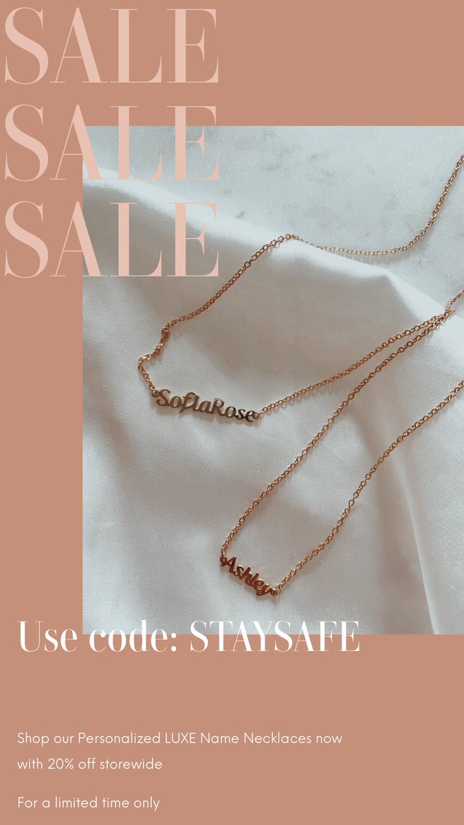 Enjoy 20% on us! ✨