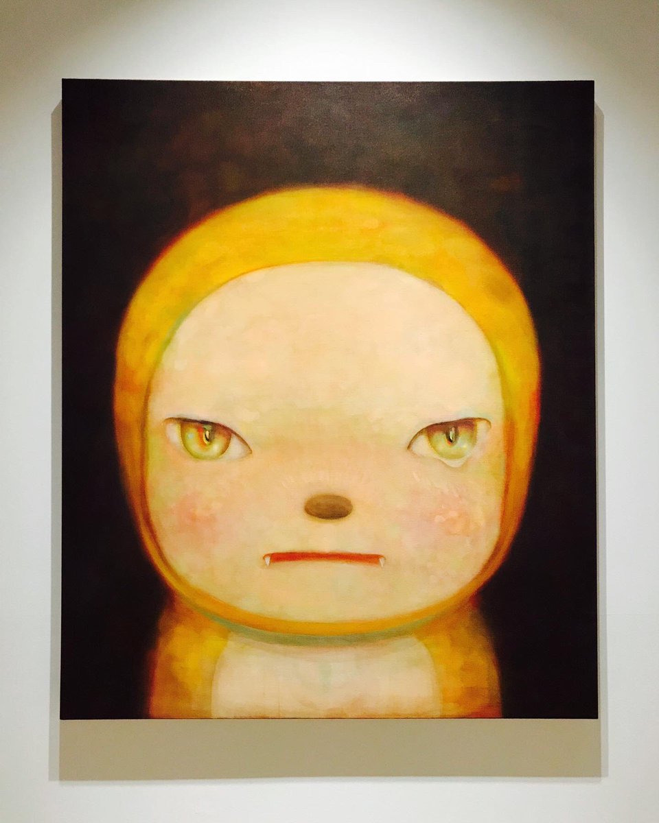 奈良美智 ドラえもん展 ジャイアンにリボンを取られたドラミ 奈良美智 ドラえもん展 ジャイアンにリボンを取られたドラミ