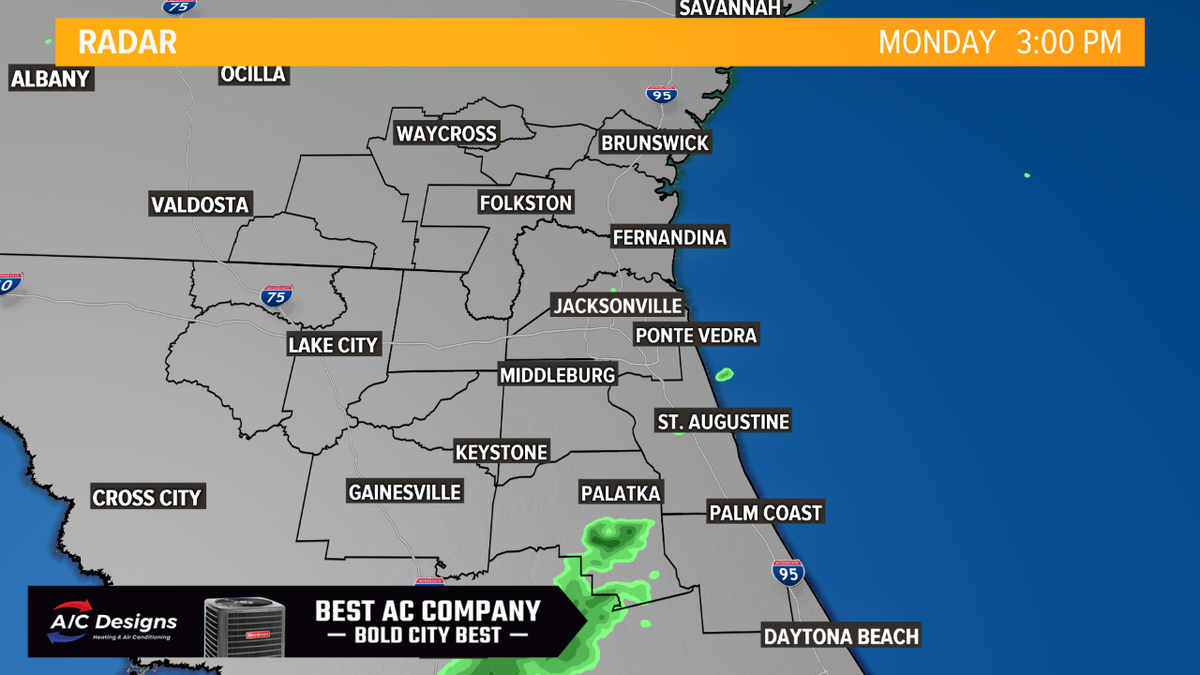 It's 3:00PM! Here's a check of radar across northeast FL and southeast ...