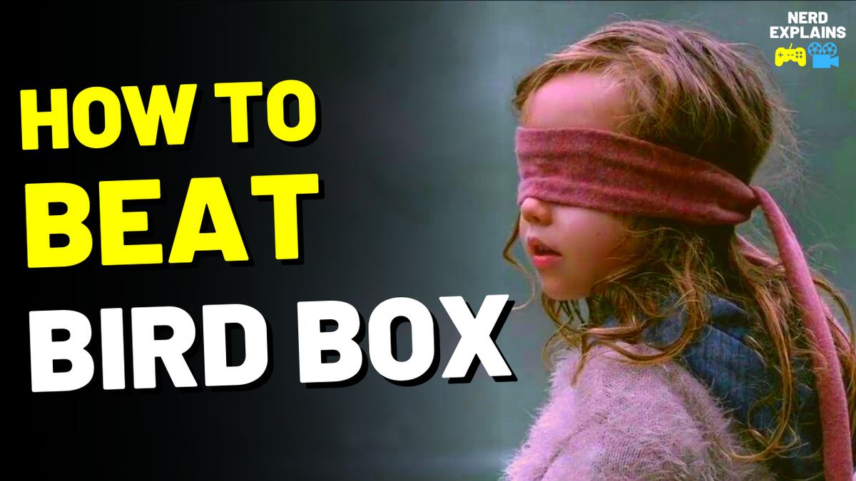 Nerd_Explains's tweet photo. If the creatures from Bird Box started appearing in the news, causing mass suicides globally, what would you do? What could you do?

In this video, we'll tell you how to beat #BirdBox.

Check it out: https://t.co/NKDU0A9GEY

#nerdexplains @_sandraabullock #trevanterhodes @netflix https://t.co/KO9kb1VCF7