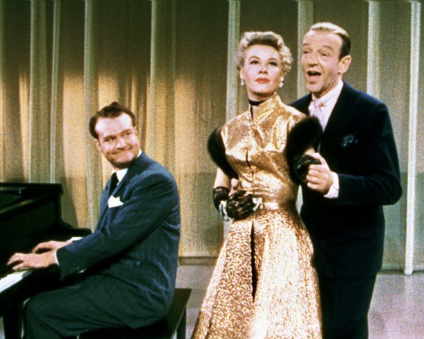 [17] “Three Little Words” (1950) An unsung Fred Astaire musical biopic of songwriters Ruby and Kalmar, this is light, charming fun throughout. Red Skelton tones his act down and is enjoyable. Fred and Vera-Ellen have a unique comic number “Mr and Mrs Hoofer At Home”.