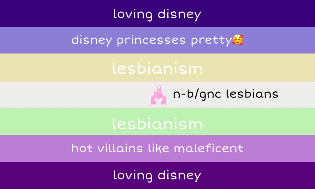 juucebx's tweet photo. just general lesbians who love disney 
+ meanings !! https://t.co/3hf2mPVPis