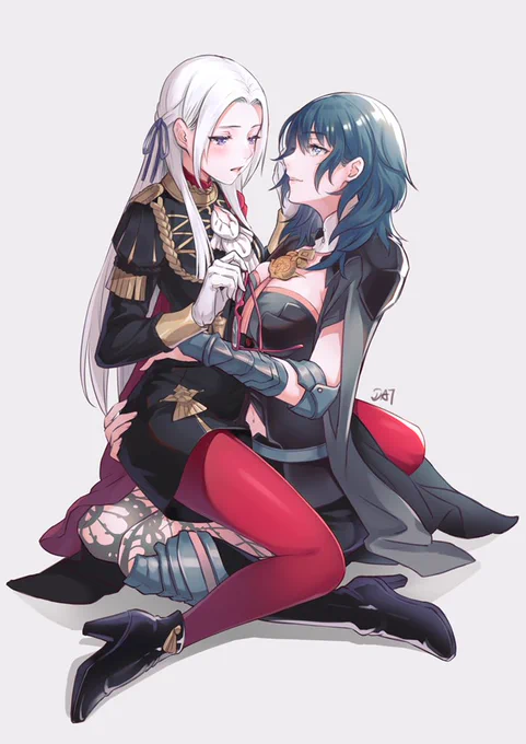 Edelgard and Byleth
#FE3H 