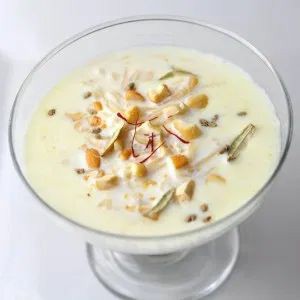 Besan ke laddu and payasam/kheer