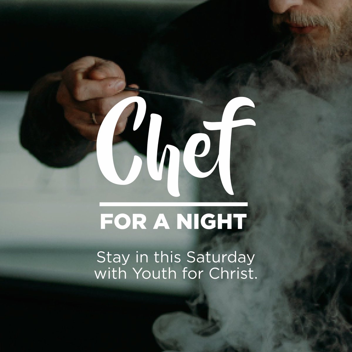 60% of the UK are unsure about eating out, but we can help you to enjoy a chef-cooked meal. 
Join Youth for Christ on Saturday and we’ll help YOU to be Chef For A Night, while we share our vision for our future ministry! Booking closes on Thursday. yfc.co.uk/chefforanight