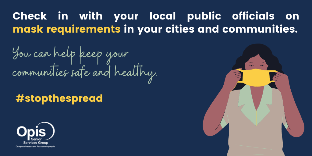 OpisSSG's tweet photo. Please check with your local public officials on mask requirements.  We can all help keep our communities safe and healthy. #stopthespread #washyourhands #6feetapart #masks https://t.co/cEMn3IAW87