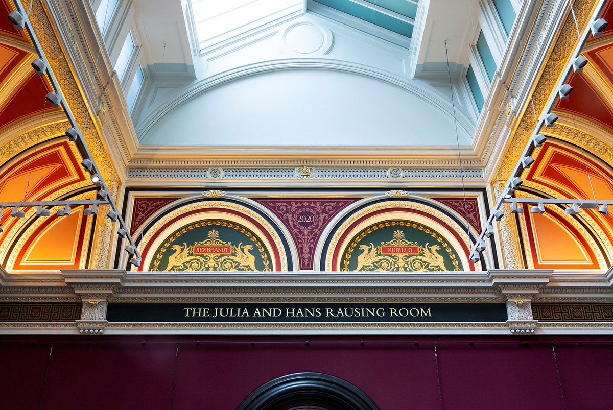weareWDI's tweet photo. Pleased to complete the refurbishment of @NationalGallery room 32 ahead of the Gallery's opening. Read more https://t.co/tHzJ1KmZVq 
#nationalgallery #refurbishment #restoration https://t.co/cbuRqEKalI
