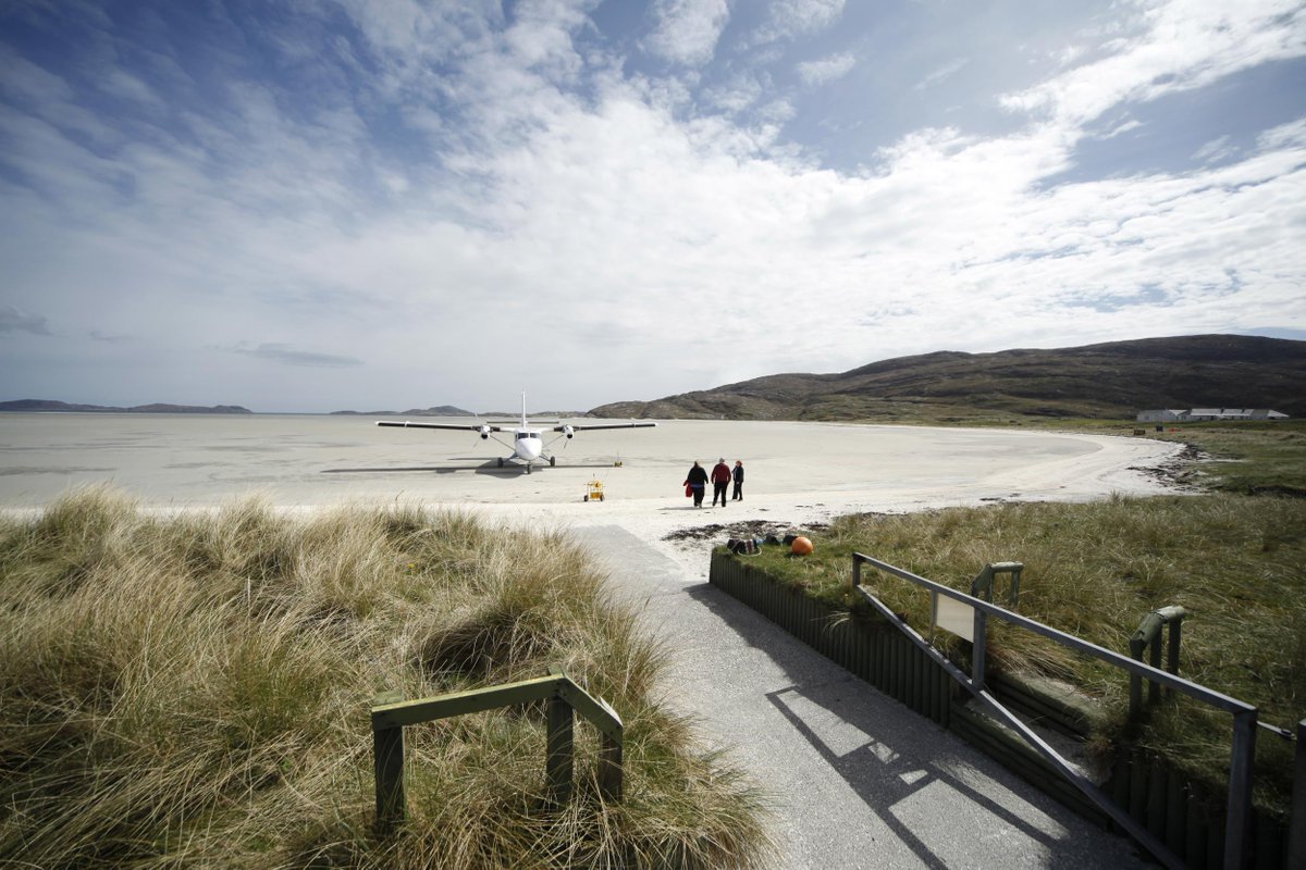 Barra is also the only place in the world where scheduled flights arrive on the beach… flight schedules dictated by the tides of course.