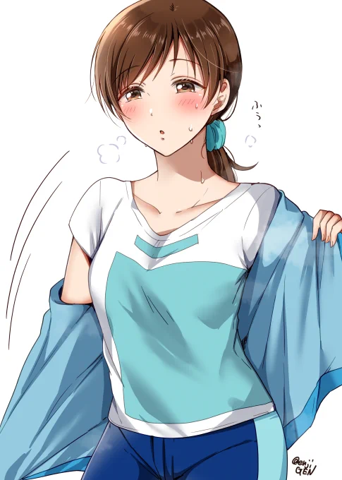 汗かいちゃった 