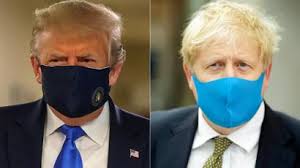 Is it a coincidence that after 4 months of prevarication on the mandatory use of  #FaceMasks, Trump & Johnson were BOTH photographed wearing one on the same day & BOTH gave more unclear messaging on mask usage?The parallels btw the UK & US are uncanny. https://www.huffingtonpost.co.uk/entry/face-masks-coronavirus-uk_uk_5f0c392ac5b67a80bc0a071f?utm_hp_ref=uk-coronavirus