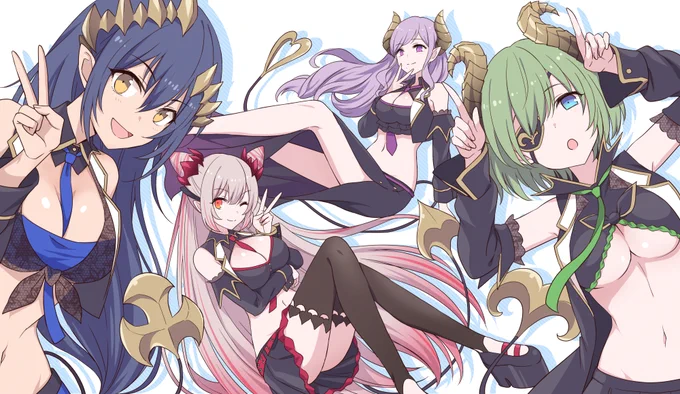 2周年おめでとうございます!
#ハニスト 
#パトラのアトリエ 
#メアリのメモリー 
#シャルピクチャ 
#ミコのえほん 