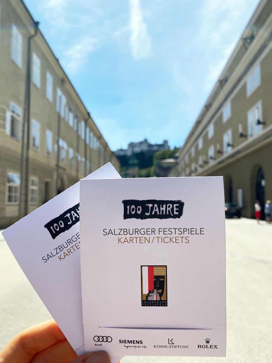 Starting today, tickets to the modified Salzburg Festival are available for direct sales. Book now: bit.ly/3fqeEMy 
🎭 #salzburgerfestspiele #salzburgfestival #sbgfestival100 #beethoven #festspiele #operalove
 📸 SF