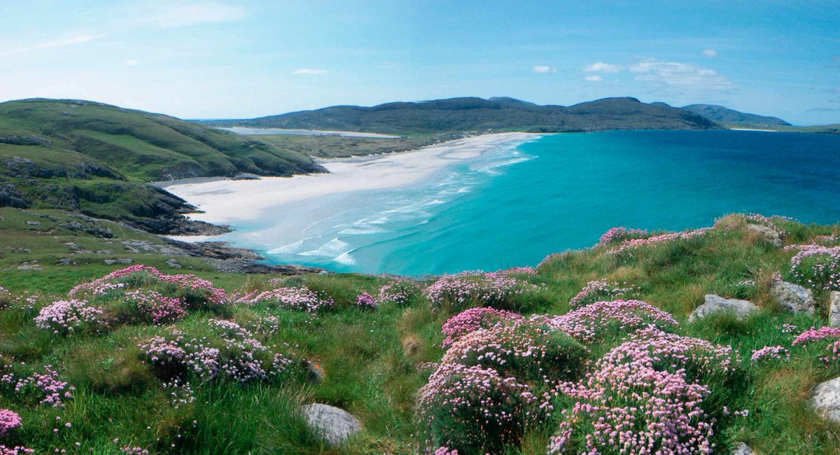 The west coast of Barra is fabulous, rugged bays with deserted white sand beaches and crystal clear waters…