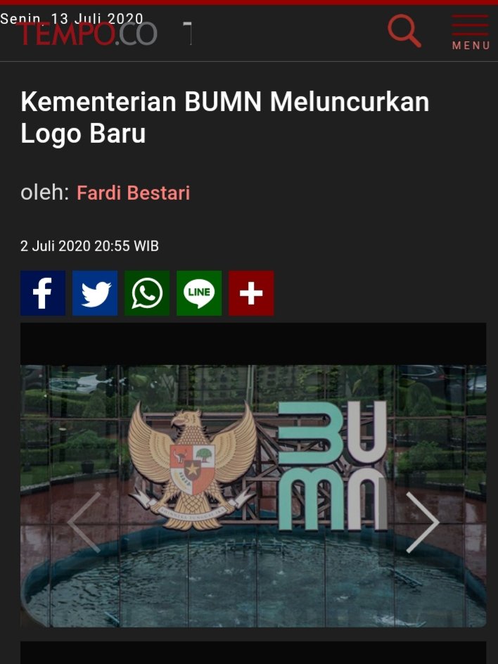 Rembus_r's tweet photo. Setelah ganti logo yang di publikasikan selanjutnya dengan berita 53 kasus korupsi di BUMN pak @jokowi.

#ErickOut 
#JagaJokowi https://t.co/JStY7qcPLH