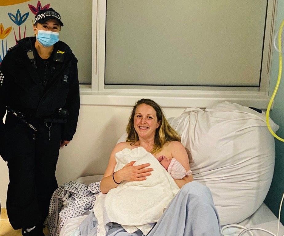 metpoliceuk's tweet photo. Two officers from @MPSWestminster experienced a shift like no other, when they helped bring a new life into the world, hours before attending an illegal and unlicensed music event where they were both injured. 

👉 https://t.co/k6ZnUzQTAv https://t.co/PjBBIEMGWj