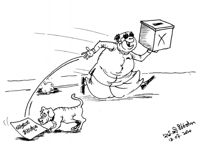 cartoonlka's tweet photo. Priorities..

Mawbima cartoon by MD Weeraratne

#Coronavirus #COVID19 #COVID19SL #GenElecSL #LKAElections2020 #SriLankaElections2020 #පාර්ලිමේන්තුමැතිවරණය #பாராளுமன்றதேர்தல்2020 #lka #SriLanka https://t.co/MHPKNftVQK