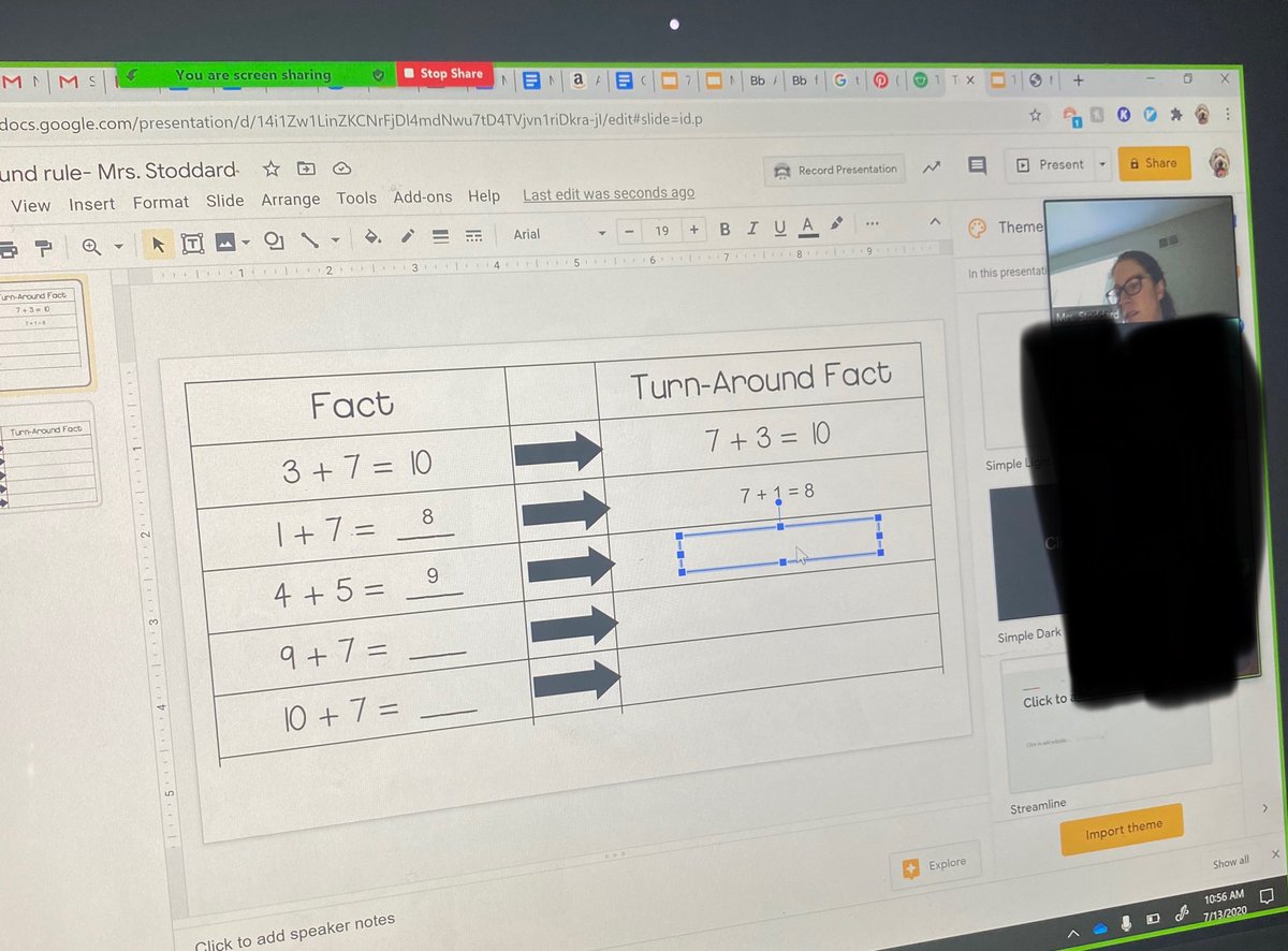 MrsWithersMPE's tweet photo. Practicing the Turn Around Rule today in Math during ESY!! https://t.co/PoH9yGSo6o