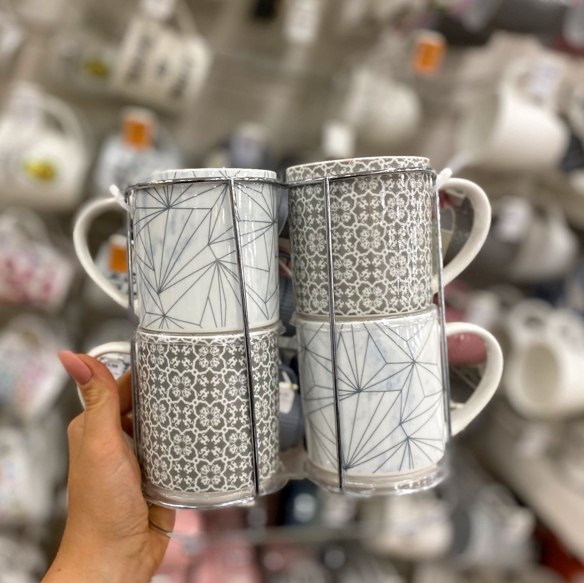 TheRangeUK's tweet photo. π€© NEW NEW NEW stackable mugs in our popular Elvis the Dachshund design & a gorgeous Geo Marble print! π Both sets Β£9.99 each! (SKU: 351830/ 351831) https://t.co/EWAwEWHAc2 β‘οΈ Which set do you prefer?
#stackablemugs #mugs #home #kitchen #therangeuk https://t.co/tK97mh48g1