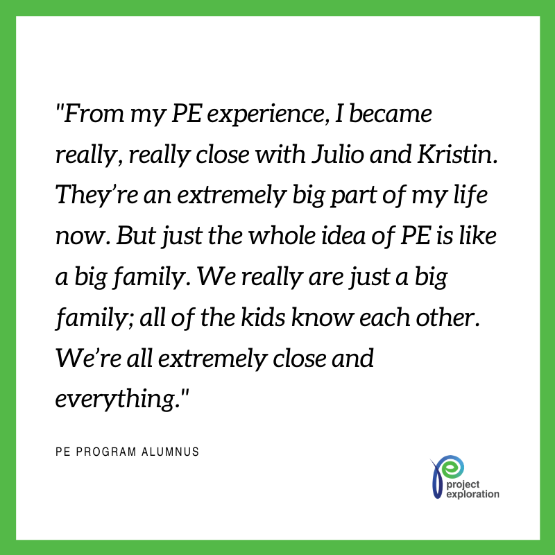 ProjExplore's tweet photo. PE alumni are making waves 🌊, in STEM fields and beyond. Join us this summer and become part of the #PEFam! 😎To register, visit us at https://t.co/HicBaS1Tss https://t.co/lPbMMMc2oM