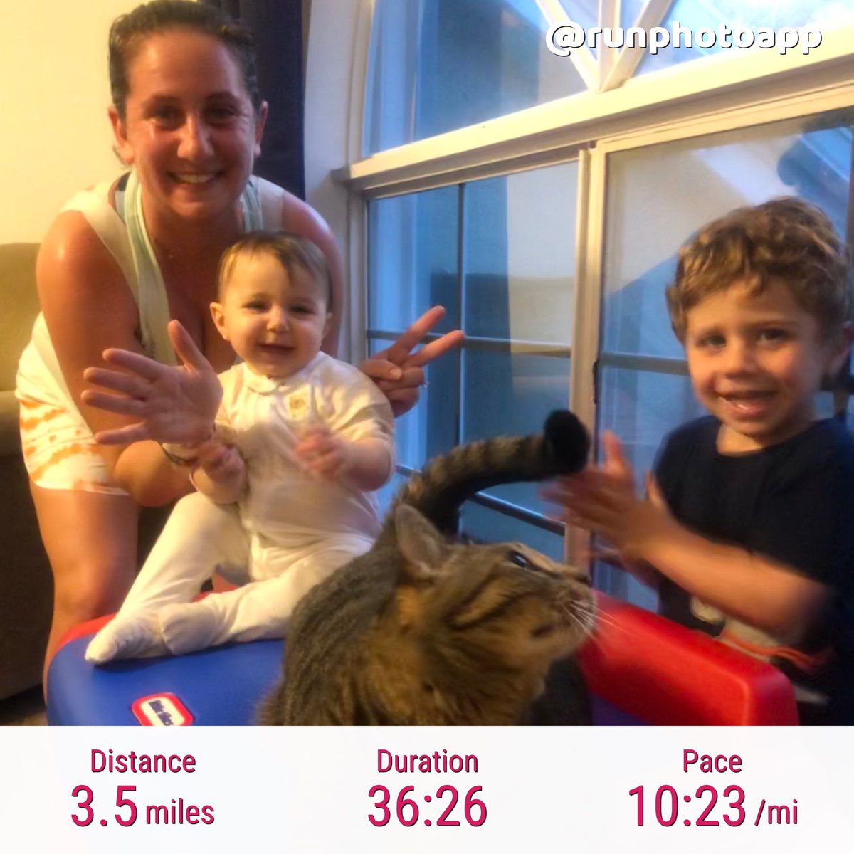 tceisen's tweet photo. 3.5 mile run 2 hours before my 7th chemo infusion to beat #stage3 #breastcancer.  Trying to find my inner @JamesConner_ !  #h2p #hailtopitt @Pitt_FB @Pitt_ATHLETICS @CarmenCalfa @SylvesterCancer https://t.co/Z39rEe4LXX