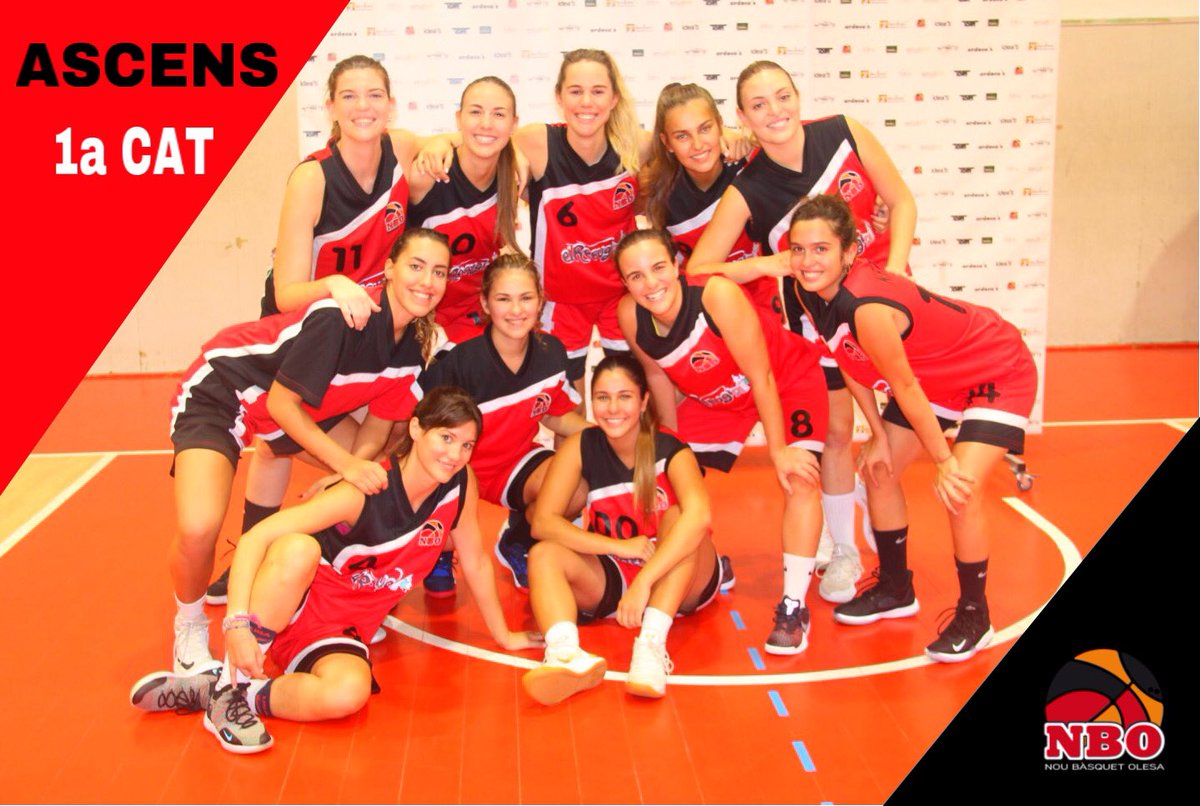 NBOlesa's tweet photo. ⚫️🔴CLUB
🔝🔝El Sènior A femení jugarà la propera temporada a Primera Catalana.
🏀🏀 La FCBQ confirma l’ascens de categoria.
🥇🥇Enhorabona a tot l’equip per aquest èxit ‼️
#NBO https://t.co/SiXz1IhojK