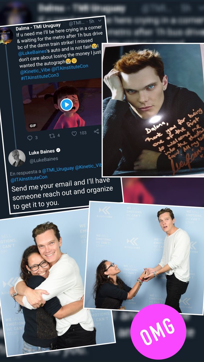 TMI_Uruguay's tweet image. #OneYearAgoToday @harryshumjr_us went to #ITAInstituteCon3 for a day...everything started wrong, but everything turned awesome courtesy of these angels. Best worst decision we ever made!😜😜

#Shadowhunters #ShadowFam #ShadowhuntersLegacy #DomSherwood @Kat_McNamara @Kinetic_Vibe