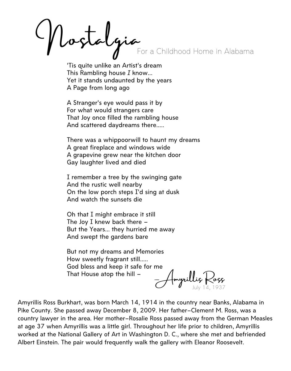 CarnegieDecatur's tweet image. Huntsville International Airport Exhibit
Disappearing Landscapes
“Nostalgia” by Amyrillis Ross is the poem that inspired this exhibit.