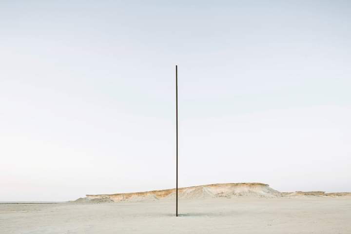 Richard Serra’s East-West
West-East Rises in the Qatari Desert
#art #RichardSerra
