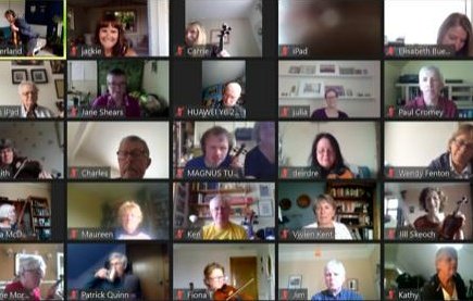 Thanks to everyone who came along to our first day of workshops, and to all the tutors - it takes some getting used to teaching over zoom!  Now I think we all deserve a refreshment or two and then tunes from 7pm! More workshops from 11am tomorrow :-) #GSOF2020