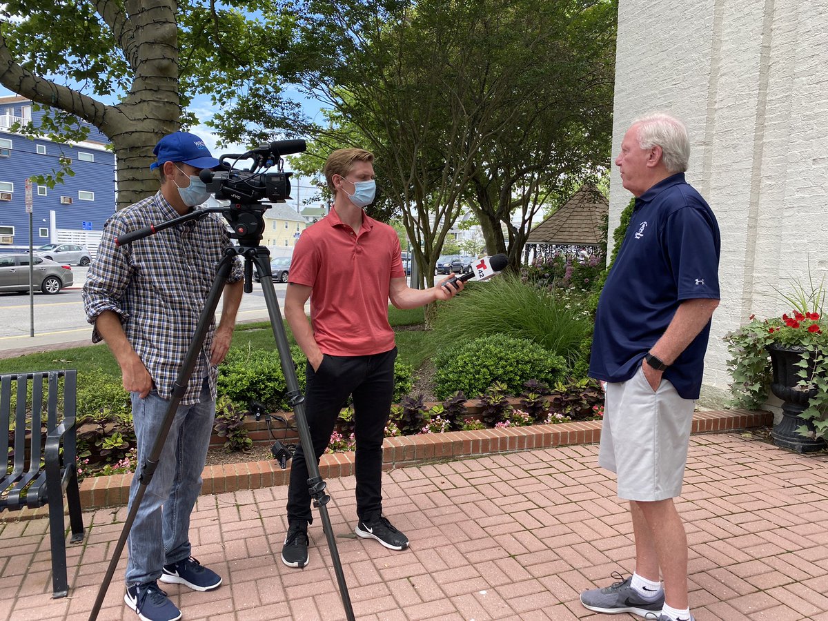 TownofOceanCity's tweet photo. Mayor Meehan reminding residents and visitors to follow safety guidelines in Oceac City. Practice Social Distancing, Wear a Mask and Keep OC Moving Forward! https://t.co/EvZD7kS2b8