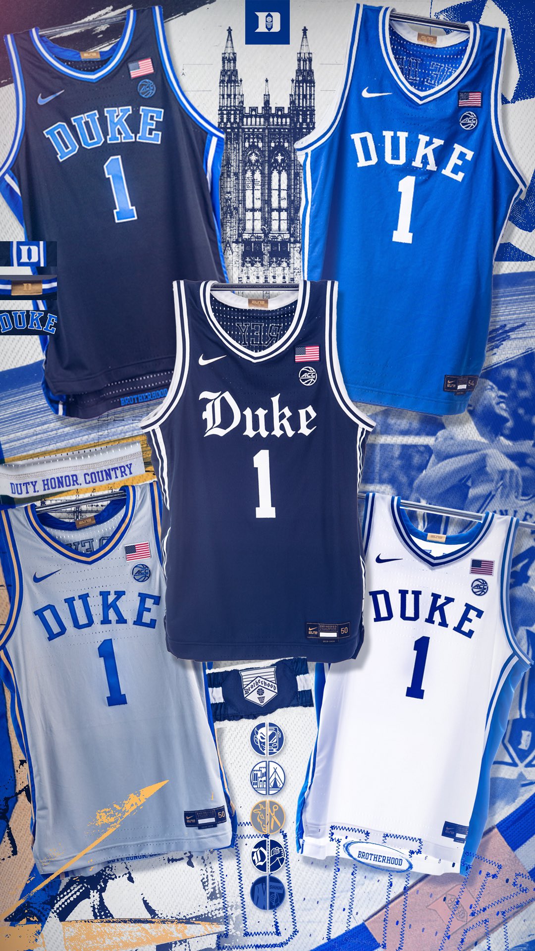 duke brotherhood jersey for sale