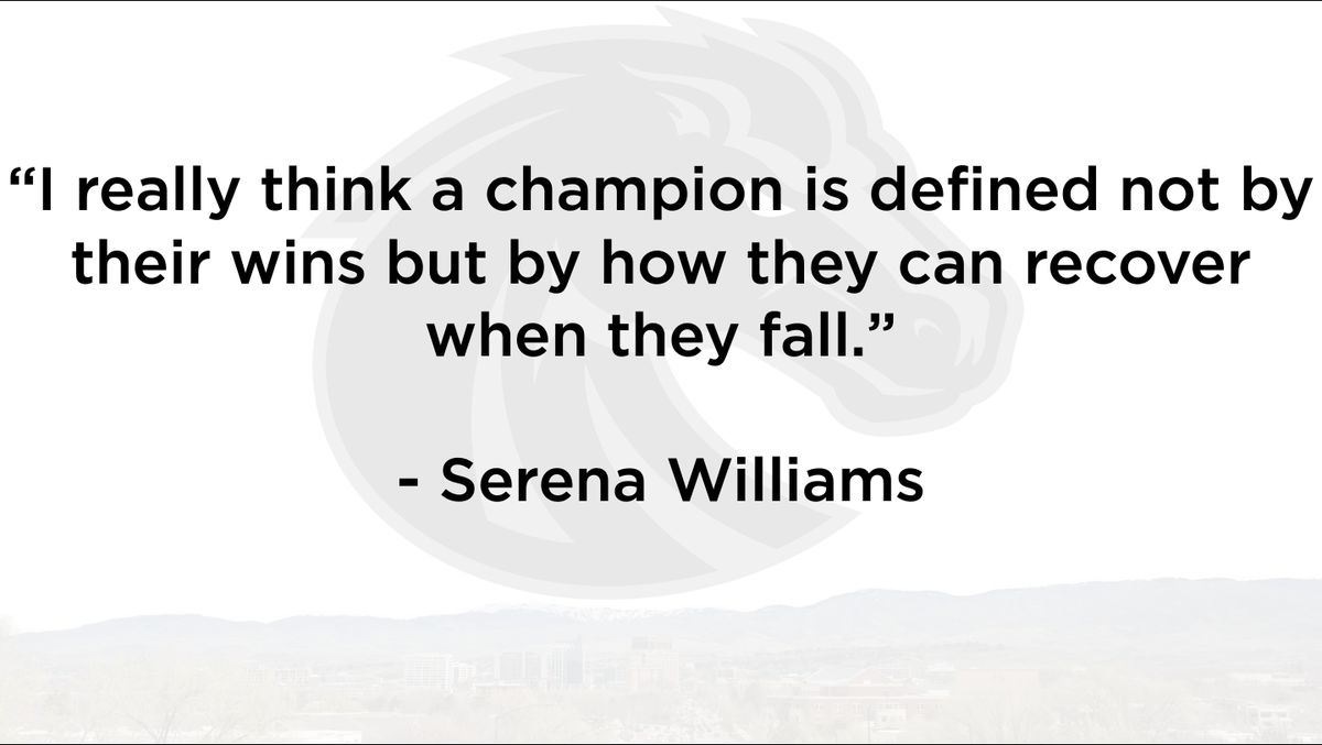 #BroncoSportsPerformance #GoodWord