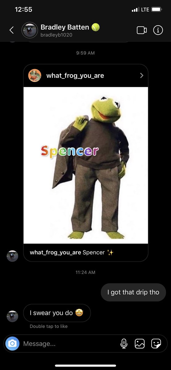 spencer4599's tweet photo. Ngl this kinda made my day 😂 @BradleyBatten https://t.co/Xk9qTCU4km