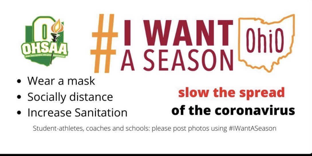 We need you #BulldogNation ! Help stop the spread of this virus and help us get back on the field! <a href="/OHSAASports/">OHSAA Sports</a> #IWantASeason