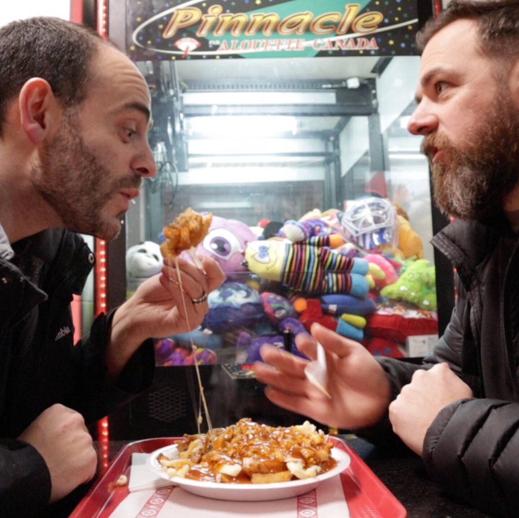 Joseph_Video's tweet image. Happy National French Fry day! We went to Montreal for 1 night and ate at 3 different poutine places!!! Watch our crazy journey: youtu.be/NnjBRsd0lhI

#nationalfrenchfryday #frenchfryday #frenchfry  #frenchfries #poutine  #canadian #american #canada #montreal #quebec