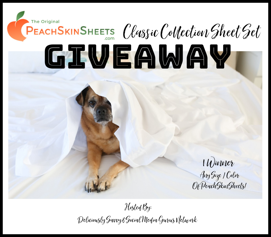 🌞Giveaway Alert🌞Enter To Win The <a href="/PeachSkinSheets/">PeachSkinSheets</a>🍑 Classic Collection Sheet Set Giveaway! 1 Lucky Winner Will Win Any Size &amp; Color Set Of PeachSkinSheets🍑!!!  Enter Today &amp; Good Luck! @smgurusnetwork #Ad 
*
Enter Today👉deliciouslysavvy.com/peachskinsheet… via <a href="/DeliciouslySavv/">Deliciously Savvy</a>