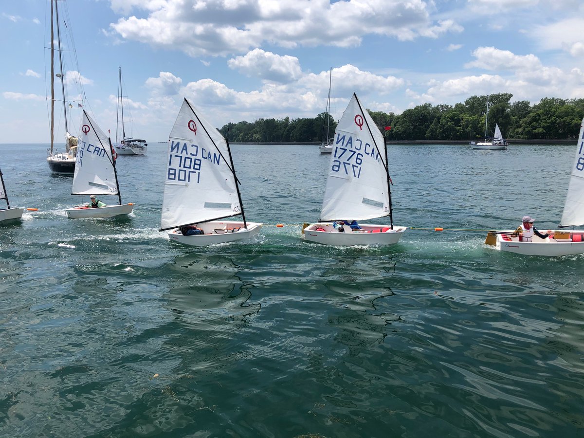 rcyctoronto's tweet photo. Some #mondaymotivation from RCYC's Optimist Team! 
#rcyc #optiworld #sailtoronto https://t.co/uJ4j5g3och