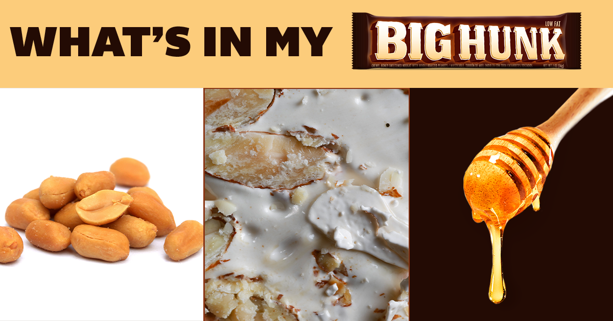 BigHunkBar's tweet photo. Only the best and finest ingredients! https://t.co/7XtX5YGHZ8