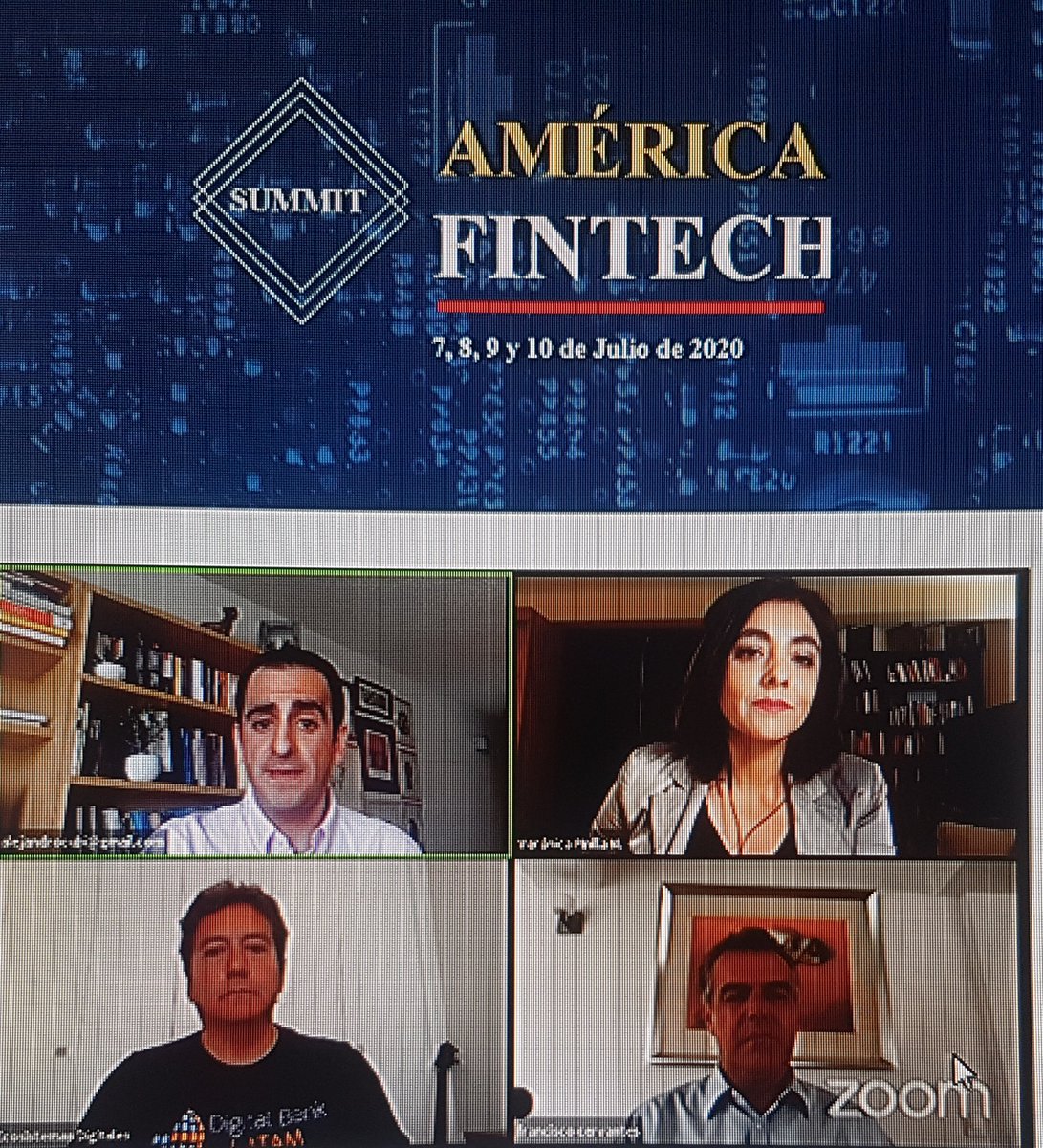 AmericaFintech's tweet photo. ¡Gran sesión de Clausura!

Gracias a los ponentes
Ramón Heredia Jerez @ramon_heredia 
Verónica Pinilla M. @VeroPinilla 
Francisco Cervantes Díaz @fcervantes5 
Alejandro Cubí Sánchez-Guijaldo @Alejandro_Cubi https://t.co/IPmVA6qdKd