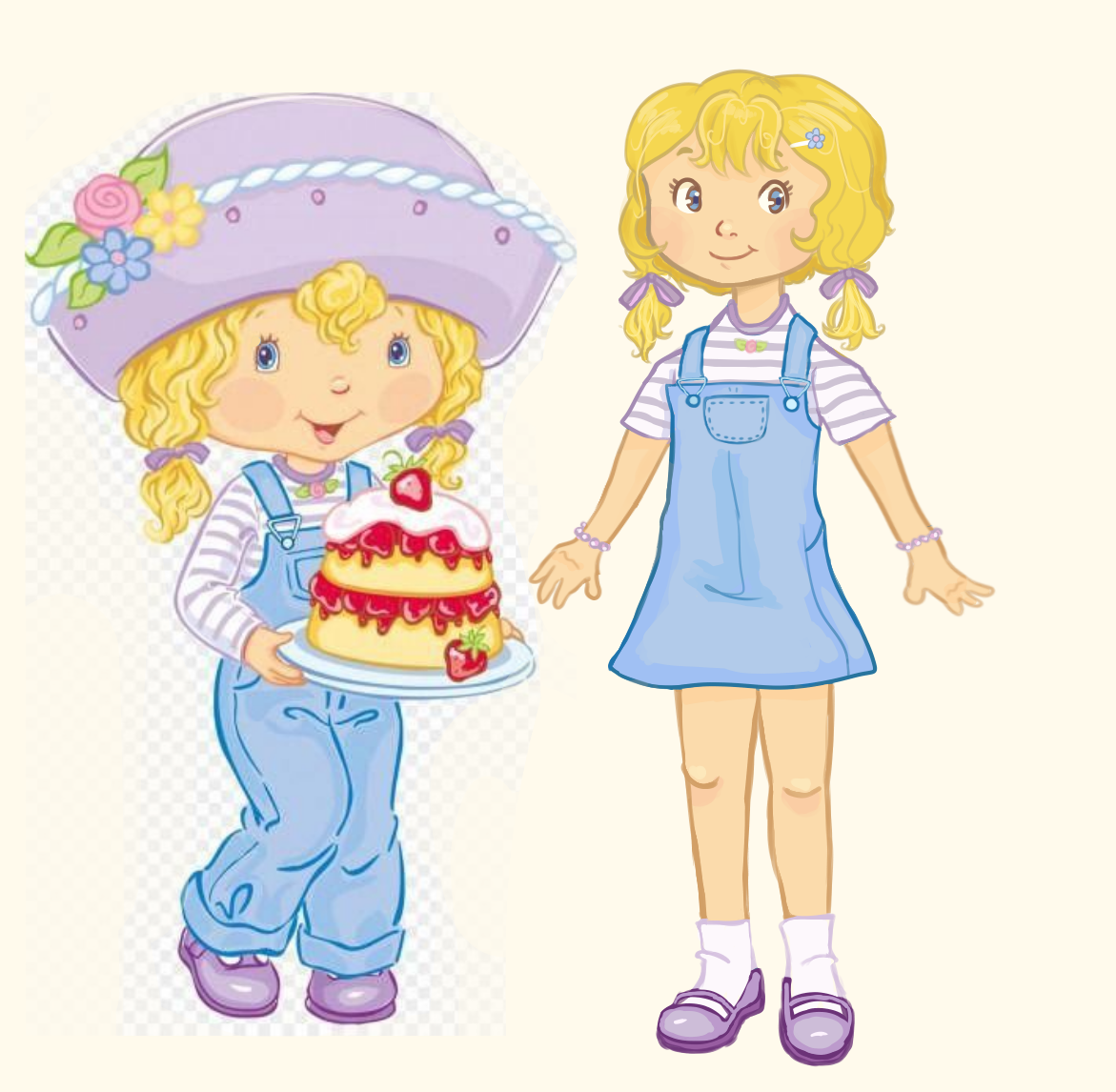 pripoupee's tweet photo. a slight re-draw of angel cake :D i havent drawn a colored full body like this in so long.. #strawberryshortcakeredraw https://t.co/JsXgvA9A9p